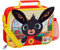 Bing Isolierte Lunchtasche mit 3D-Ohren, für Jungen, Mädchen, Kindergarten, Schule, Lunchbox, Getränkehalter mit abnehmbarem Gurt