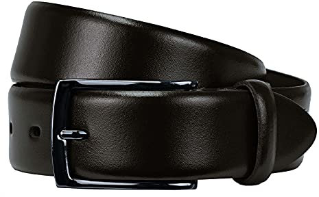 LLOYD-Herren-Ledergürtel 35 mm dkl.Schließe 40-dkl-Braun BW115