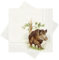 ZauberDeko Servietten Wildschwein Herbst Jäger Wildessen Tischdeko Deko 33 x 33 cm 20er Pack