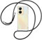 mtb more energy® Handykette kompatibel mit vivo Y78 5G, vivo V29 5G Lite 5G - schwarz - Smartphone Hülle zum Umhängen - Anti Shock Full TPU Case