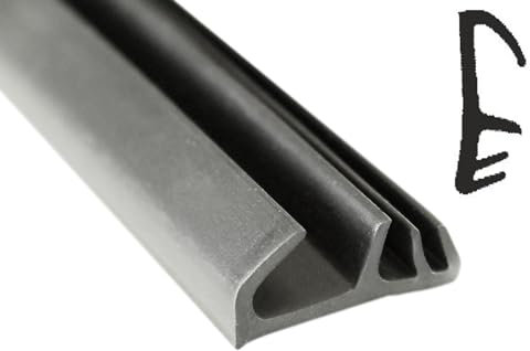 SN-TEC Holzfensterdichtung/Renovierungsdichtung/Fenstergummi SD 2483 für 2,5 bis 5,5 mm Nut für Holz Fenster, Farbe: schwarz (20 Meter)