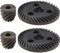 2 Sets 36 Zähne Zahnrad 11 Zähne Spiral Kegelritzel Winkelschleifer Elektrowerkzeug Kompatibel mit Makita 9553-9555 9557 9558 Ersatzteil