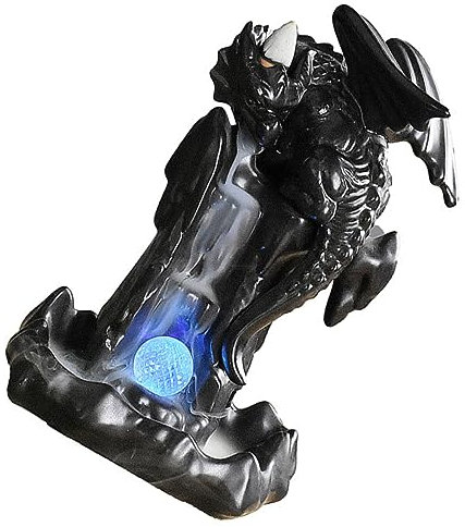 ABOOFAN Räuchergefäß Aus Ton -beleuchtetes Räuchergefäß Aus Porzellan Räucherofen Für Das Moderne Wohnzimmer Elegantes Und Robustes Design