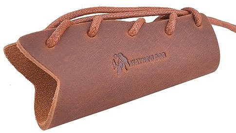 Tas Trost Axtkoffer, Axt-Griffschutz, Leder, Rustikal, Brown-Axe Collar03