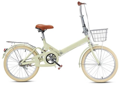 HOUSN 20 Zoll Faltrad Klapprad mit Schutzbleche, Verstellbarer Sitz, Scheibenbremse vorne und hinten, Fahrrad Klappbar und Tragbar für Jungen Mädchen,5,20 Zoll