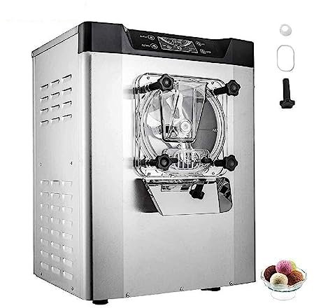 Eismaschine, Tisch-Harteis-Joghurtbereiter, 20 l/h, 1400 W, automatisches Tisch-Gelato-Haushaltsgerät, gewerblich,Verbessern Sie die Effizienz