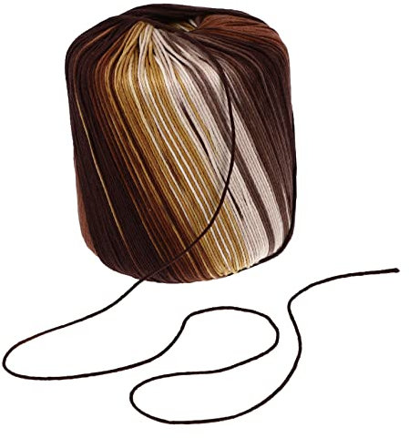 DOITOOL Farbverlaufsgarn Aus Baumwolle Farbsegment Gefärbt DIY-Faden Für Handstrickprojekte Schal Mütze Decke Material