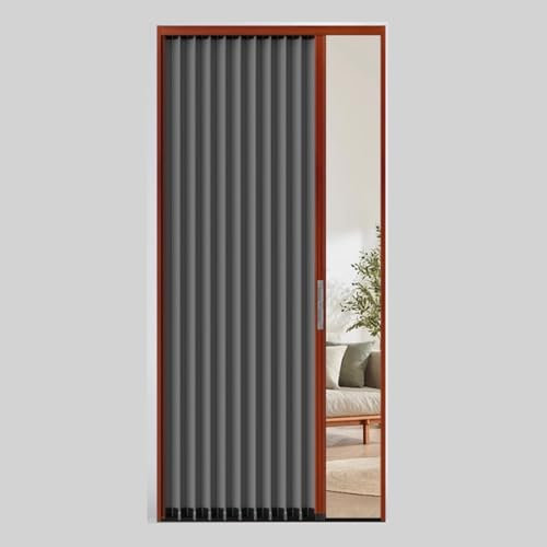 Porte Coulissante, Porte Pliante Accordéon Porte Coulissante Extra Large De 203, 216 Ou 228 Cm, Porte Pliante En PVC, Porte Intérieure Coulissante En Accordéon, Porte De Douche Pliable En Accordéon Su