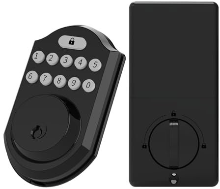 Boulons de portail à combinaison facile à installer en alliage robuste pour abris de jardin et garages Serrure à clavier numérique