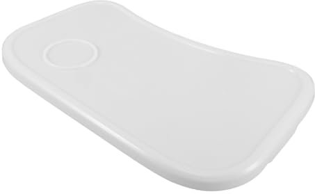 Garneck High Chair Tray Replacement Large Feeding Tray for Boy Girl Portable Dining Accessory for Booster Seats White