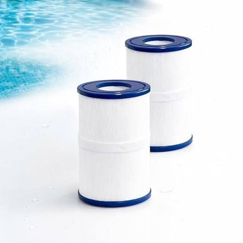 Ovaler Spa-Filter passend für PDM30 und FC-9940, Pool-Filterkartusche, Spa- und Whirlpool-Filterelement für sauberes Wasser (2 Stück)
