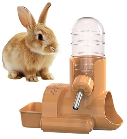 Abbeveratoio per Criceti Abbeveratoio Antigoccia Per Piccoli Animali | Dispenser d'Acqua con Pallina Rotante per Piccoli Animali Adatto A Conigli Furetti Cincillà Gerbilli Gabbie E Recinti