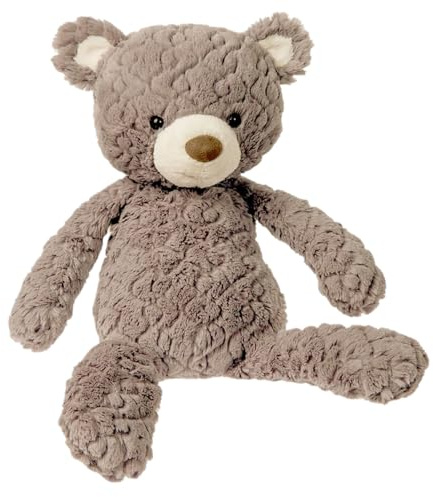 Mary Meyer Teddy Bear - Putty Collection Super Soft Stuffed Animal Plush Classic Toy Plushie , 11 Small, Grey