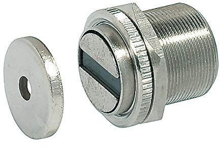 GedoTec® Magnet-Schnäpper Magnetverschluss für Metalltüren & Metallschränke | Haftkraft 10 kg | Möbel-Magnet extra stark inkl. Gegenplatte | 1 Stück - Tür-Magnet für Zimmertüren - Spinte - Möbel-Türen