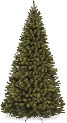 Best Choice Products Artificial Christmas Tree, 7.5ft Premium Unlit Realistic Spruce Holiday Décor w/Dense Branches, Easy Assembly, Metal Base