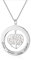 Grand Made Pendentif avec nom personnalisé Collier avec Pendentif Arbre de Vie avec Cadeau gravé pour Grand-mère ou Femme