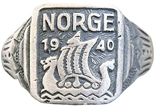 mk-art Militaria Ring, Norwegen Wikingerring Norge 1940