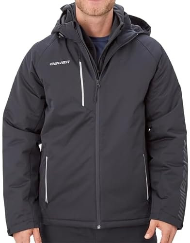 Bauer Heavyweight Jacke Supreme - Senior, Größe:M, Farbe:schwarz