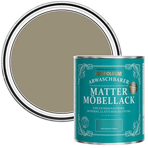 Rust-Oleum Light Brown Furniture & Skirting Board Paint in Matt Finish - Café Luxe 750ml
