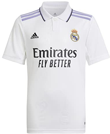 adidas Real Madrid, Jungen Trikot, Saison 2022/23 Offizielle Heimtrikot