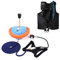 TUXING Diving Ventilator, 5 Stunden wasserdicht tragbare wiederaufladbare Tauchflasche, mit Scuba BCD, Tauchen ohne Flaschen, 45 ft Schlauch & Atemregler, Octopus Hookah mit Mundstück Black