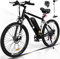 HITWAY Vélo Électrique, VTT Électrique avec Batterie au Lithium Amovible 36V12Ah, Ville E-Bike avec 7 Vitesses, Moteur 250W, Autonomie 35-90km pour Adulte
