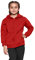 GW CLASSY OUTFIT Felpa con cappuccio unisex in pile con cerniera, per bambini, ragazze, ragazzi, felpa con cappuccio in PE, stile casual, alla moda, taglia 4-13 anni, Rosso, 5-6 Years