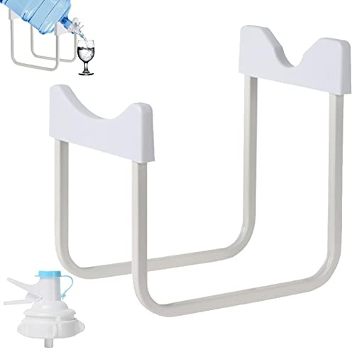 Support de bouteille d'eau de 5 gallons et buse de distribution | Bouteille d'eau antidérapante avec bec, s'adapte à la bouche de bouteille d'eau non filetée de 55 mm de diamètre Zorq