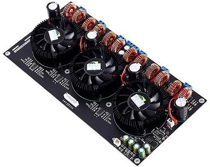 JINGERL TPA3255 Power Amplifiers 6 Channels Class D Digital Sound Amplifier 315Wx6 4 Ohm Speaker Audio Amp For 5.1 Home Theater