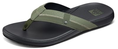 Reef MENS SANDALS, CUSHION PHANTOM 2.0, OLIVE/GUM, 10 UK