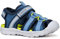 Geox J VANIETT Boy A Sandal, Navy/Lt Blue, 26 EU