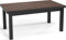 WFL GROUP Moderner Rechteckiger Ausziehbarer Esstisch - Platzsparend - Schwarze Holzbeine - 120 bis 160 cm - Hergestellt in EU - 120 x 80 cm - Arvadonna Chestnut