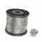 50M Wire Rope Garden Wire for Climbing Plants 304 Stainless Steel Cable with Loops
