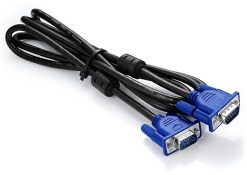 VGA Male to Male Extension Cable for PC Monitors Projector