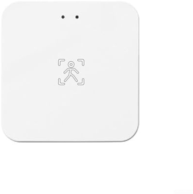 Zilimontt Smart Human Presence Sensor for Zigbee 3.0 and 2.4GHz Wi-Fi, mmWave Detection up to 10m, Light Sensing Automation Device with 0–3000 Lux, Adjustable(Wifi Version)