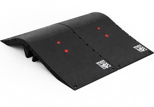 RAVEN Wolx 3-teiliges Skateboard Rampen Set I Skaterrampe für Kinder & Jugendliche bis 100kg I Skatepark Equipment für Zuhause (Double Wolx (2 Sets))