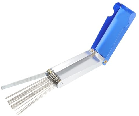 WESIEVYA 1 juego de limas para cejuelas de guitarra - Limas para ranurar cejuelas de guitarra acústica y eléctrica - Kit de herramientas para forma a las ranuras para ranurado preciso de cuerdas,