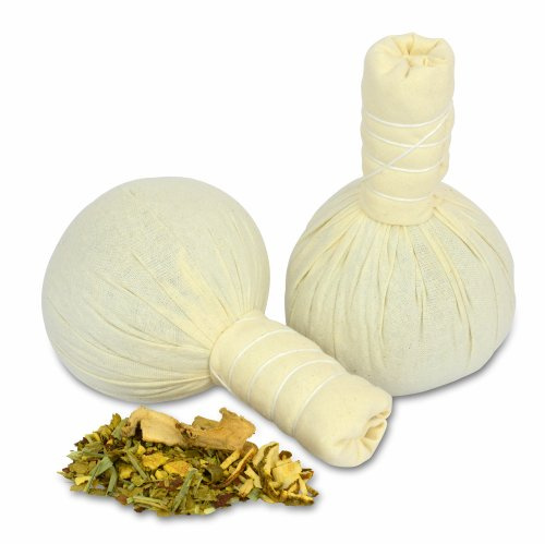 Ayurveda Lot de 2 tampons de massage 75 g