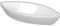 Holst Porzellan BAT 239 Schale 40 cm Schiffchenform Bateau Boot, weiß, 40 x 16.7 x 7.5 cm
