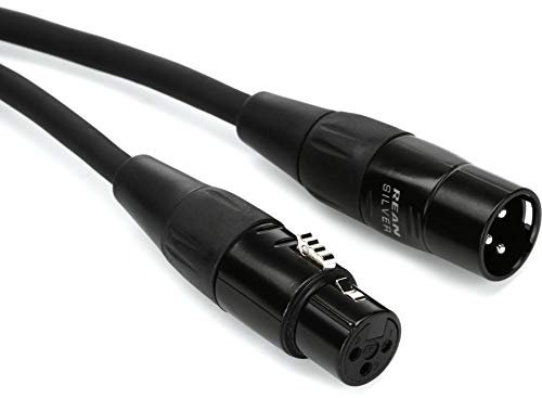 Hosa HMIC-010, Pro Microphone Cable, REAN XLR3F to XLR3M, 10 ft