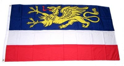 Flagge Fahne Rostock 90 x 150 cm FLAGGENMAE®