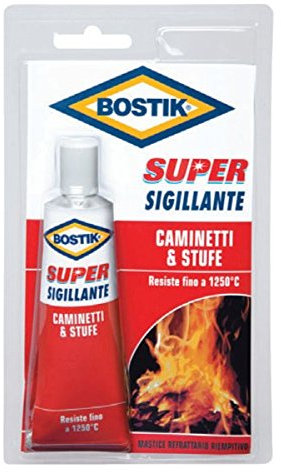 MASTICE REFRATTARIO PER CAMINETTI E STUFE - TUBO DA 100 G