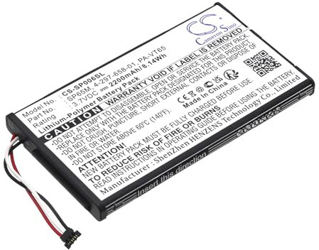 2200mAh Batteria compatibile con Sony PCH-1006, PlayStation Vita, PS Vita