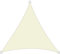 Green Bay Sun Shade Sail Garden Patio Party Sunscreen Awning Canopy 98% UV Block Triangle Cream 2x2x2m