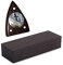Bnineteenteam Holzrohling, 12 * 4 * 2,5 cm Schwarz Ebenholz DIY Material für Musikinstrumente Werkzeuge Ebenholz Zubehör Für Musikinstrumente