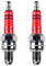 Senmubery 2Er Pack Racing 3 Elektroden Zündkerze A7Tc Für 50Ccm 110Ccm 125Ccm 150Ccm ATV Roller Dirt Bike Go Kart