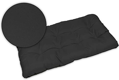 SuperKissen24. Hundebett Hundekissen Hundematratze Tierbett für Kleine, Mittlere und Grosse Hunde - Wasserdicht, Waschbar - Größe XXL - Schwarz