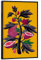 artboxONE Poster mit schwarzem Rahmen 90x60 cm Natur Flaming Garden - Feigenbaum - Bild feige Blume blüte