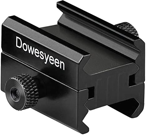Dowesyeen Quick Release Weaver Off Set,Picatinny Adapter, Riser Base Mount aus Aluminiumlegierung