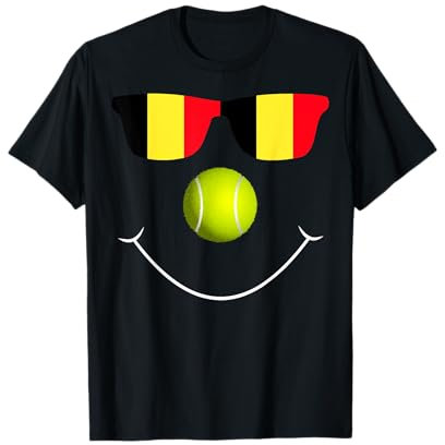Belgien Tennis Smile T-Shirt